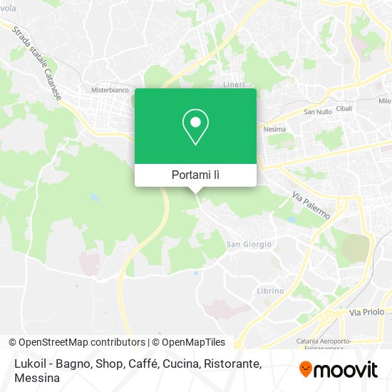 Mappa Lukoil - Bagno, Shop, Caffé, Cucina, Ristorante