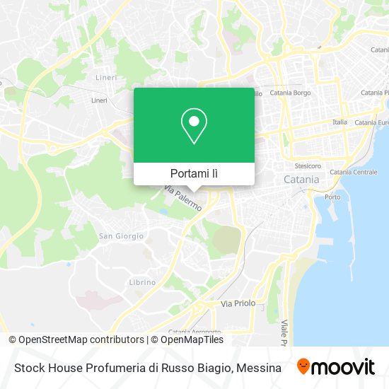 Mappa Stock House Profumeria di Russo Biagio