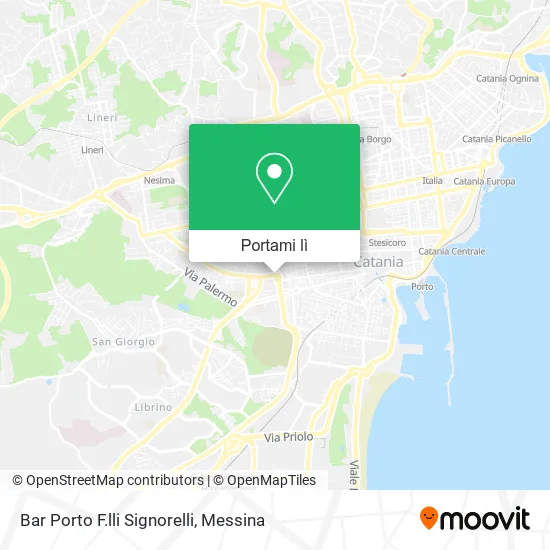 Mappa Bar Porto F.lli Signorelli
