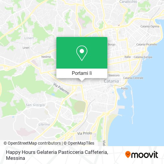 Mappa Happy Hours Gelateria Pasticceria Caffeteria