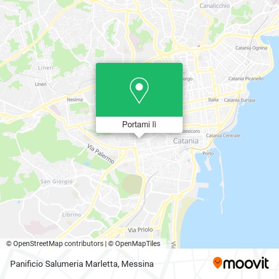 Mappa Panificio Salumeria Marletta