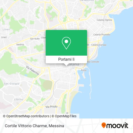 Mappa Cortile Vittorio Charme
