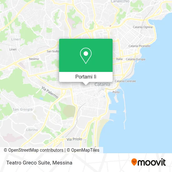 Mappa Teatro Greco Suite