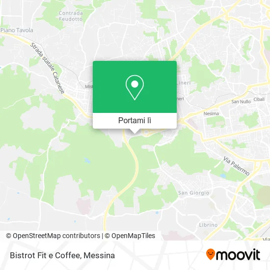 Mappa Bistrot Fit e Coffee