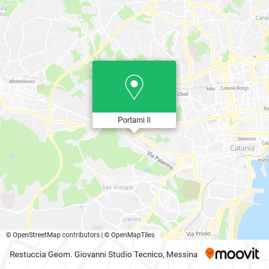 Mappa Restuccia Geom. Giovanni Studio Tecnico