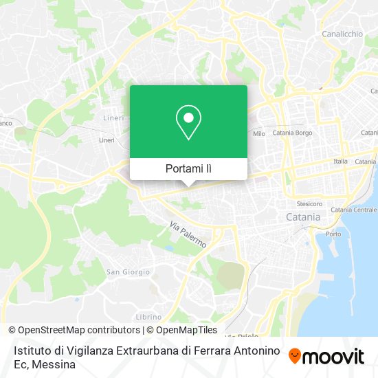 Mappa Istituto di Vigilanza Extraurbana di Ferrara Antonino Ec