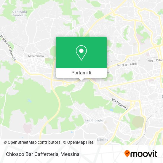 Mappa Chiosco Bar Caffetteria