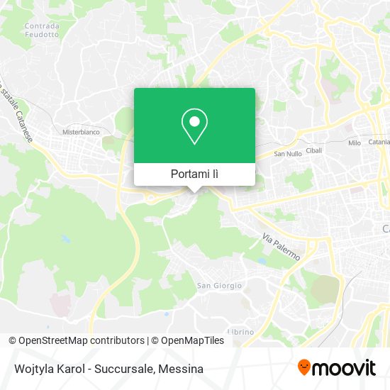 Mappa Wojtyla Karol - Succursale