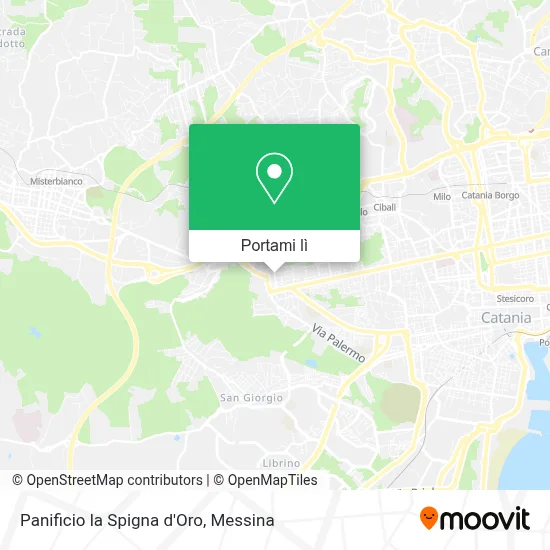 Mappa Panificio la Spigna d'Oro