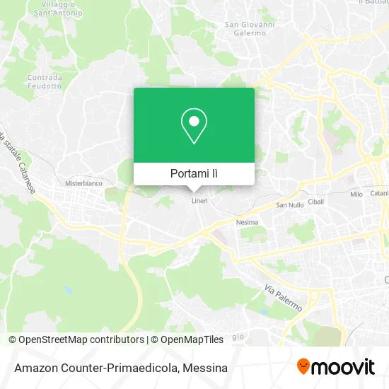 Mappa Amazon Counter-Primaedicola