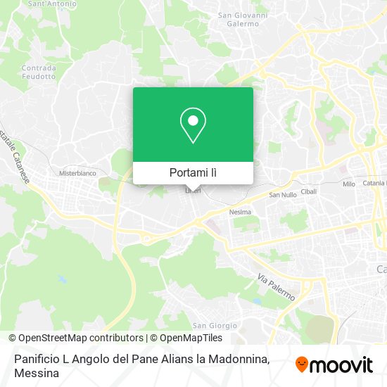 Mappa Panificio L Angolo del Pane Alians la Madonnina