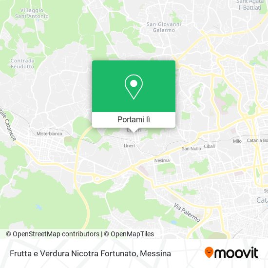 Mappa Frutta e Verdura Nicotra Fortunato
