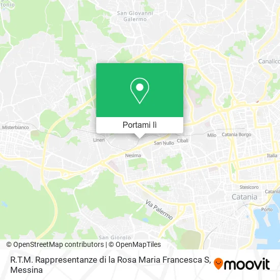Mappa R.T.M. Rappresentanze di la Rosa Maria Francesca S