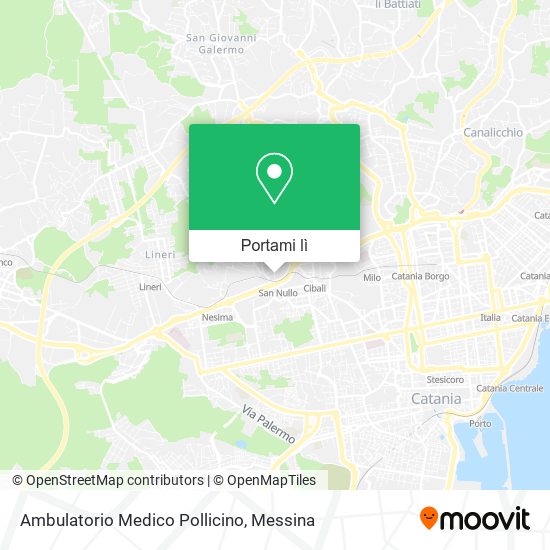 Mappa Ambulatorio Medico Pollicino
