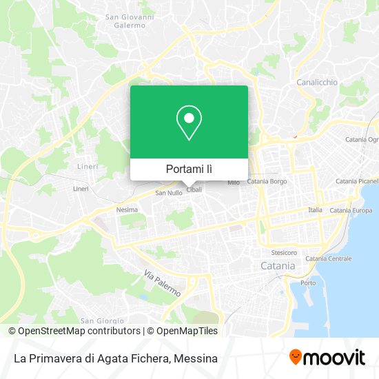 Mappa La Primavera di Agata Fichera