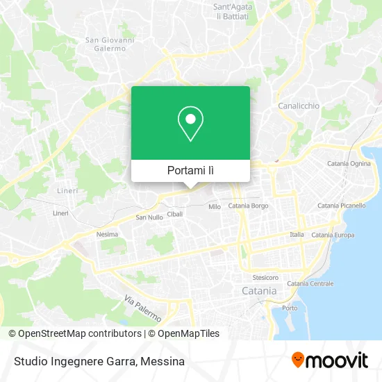 Mappa Studio Ingegnere Garra