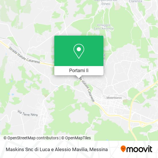 Mappa Maskins Snc di Luca e Alessio Mavilia