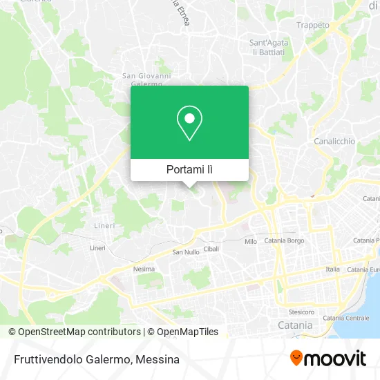 Mappa Fruttivendolo Galermo