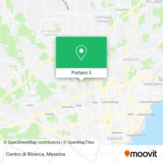 Mappa Centro di Ricerca