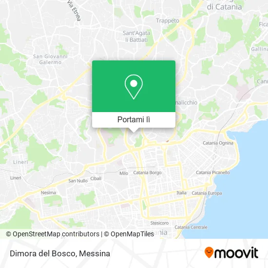 Mappa Dimora del Bosco