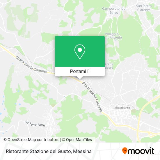 Mappa Ristorante Stazione del Gusto