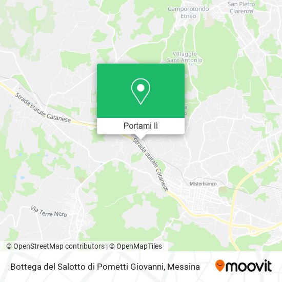Mappa Bottega del Salotto di Pometti Giovanni