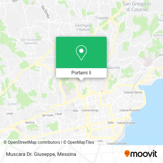 Mappa Muscara Dr. Giuseppe