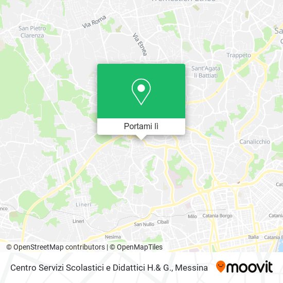 Mappa Centro Servizi Scolastici e Didattici H.& G.