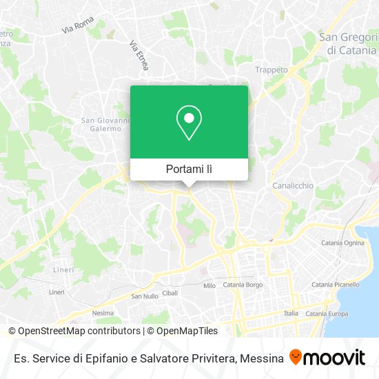 Mappa Es. Service di Epifanio e Salvatore Privitera