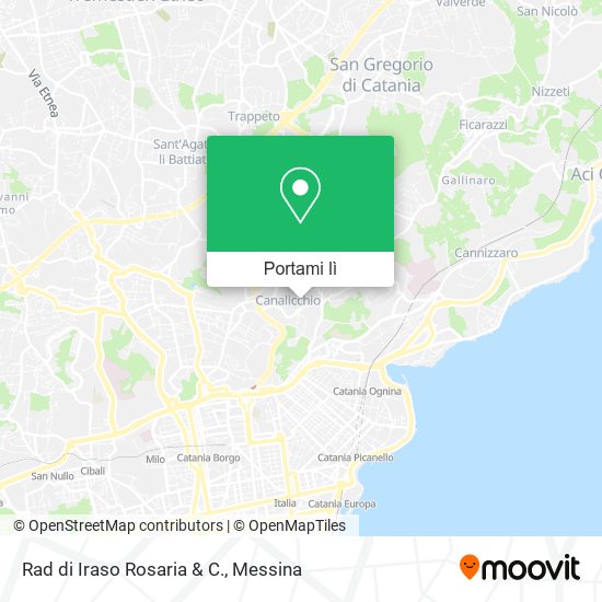 Mappa Rad di Iraso Rosaria & C.