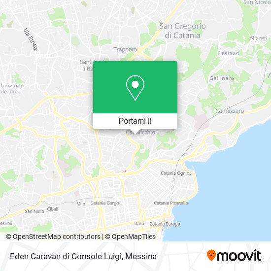 Mappa Eden Caravan di Console Luigi