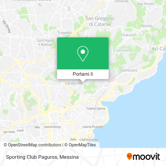 Mappa Sporting Club Paguros