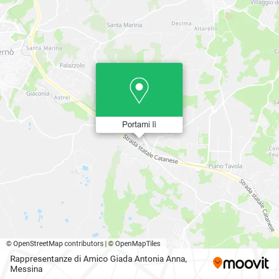 Mappa Rappresentanze di Amico Giada Antonia Anna