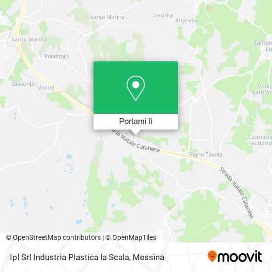 Mappa Ipl Srl Industria Plastica la Scala
