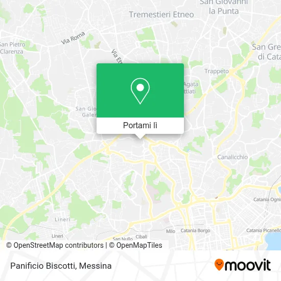 Mappa Panificio Biscotti