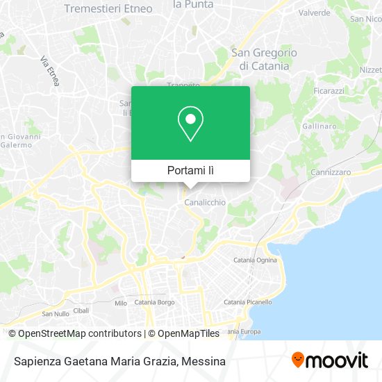 Mappa Sapienza Gaetana Maria Grazia