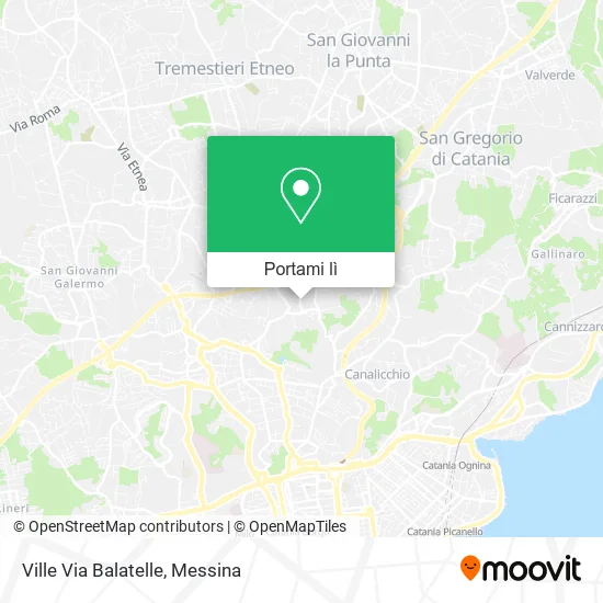 Mappa Ville Via Balatelle