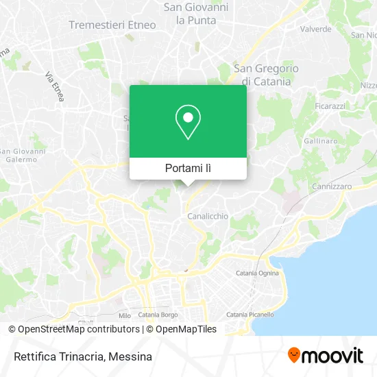 Mappa Rettifica Trinacria