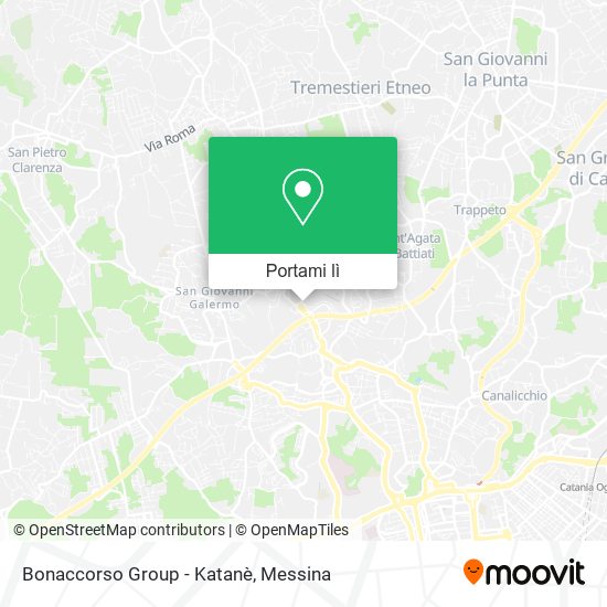 Mappa Bonaccorso Group - Katanè