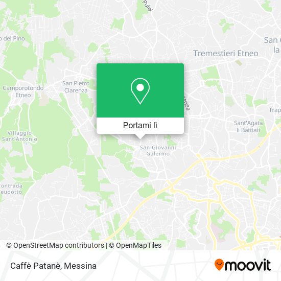 Mappa Caffè Patanè