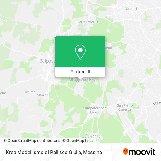 Mappa Krea Modellismo di Pallisco Giulia