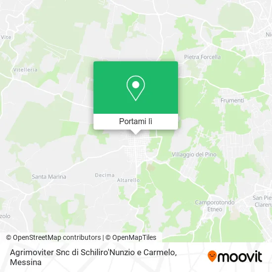 Mappa Agrimoviter Snc di Schiliro'Nunzio e Carmelo