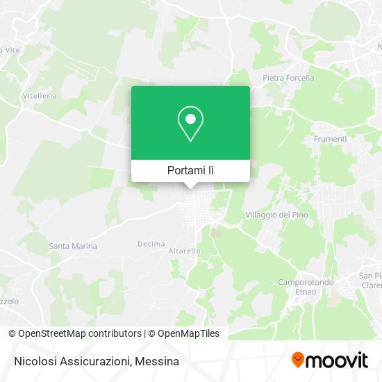 Mappa Nicolosi Assicurazioni