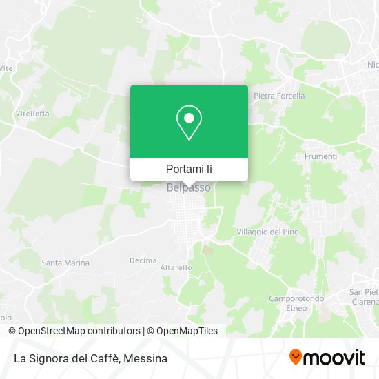 Mappa La Signora del Caffè