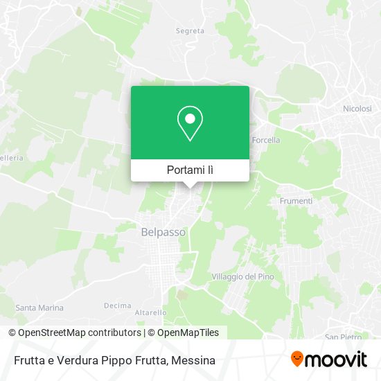 Mappa Frutta e Verdura Pippo Frutta