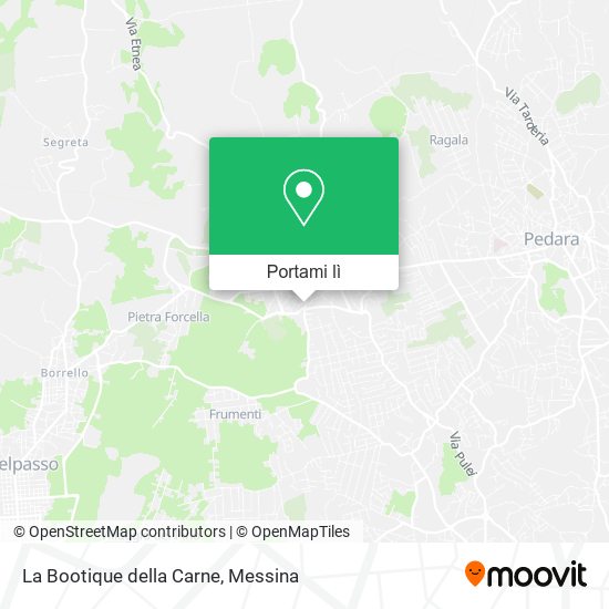 Mappa La Bootique della Carne