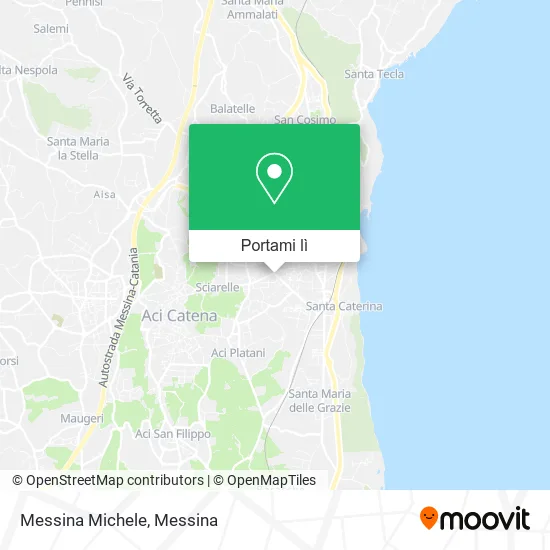 Mappa Messina Michele