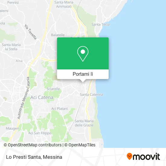 Mappa Lo Presti Santa