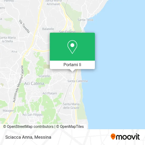 Mappa Sciacca Anna