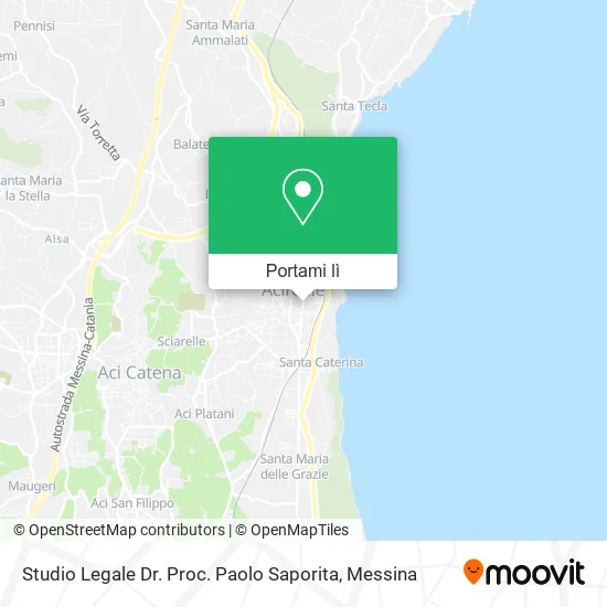 Mappa Studio Legale Dr. Proc. Paolo Saporita